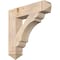 Ekena Millwork Olympic Arts & Crafts Smooth Bracket, Douglas Fir, 5 1/2"W x 28"D x 28"H BKT06X28X28OLY03SDF - alternate 1